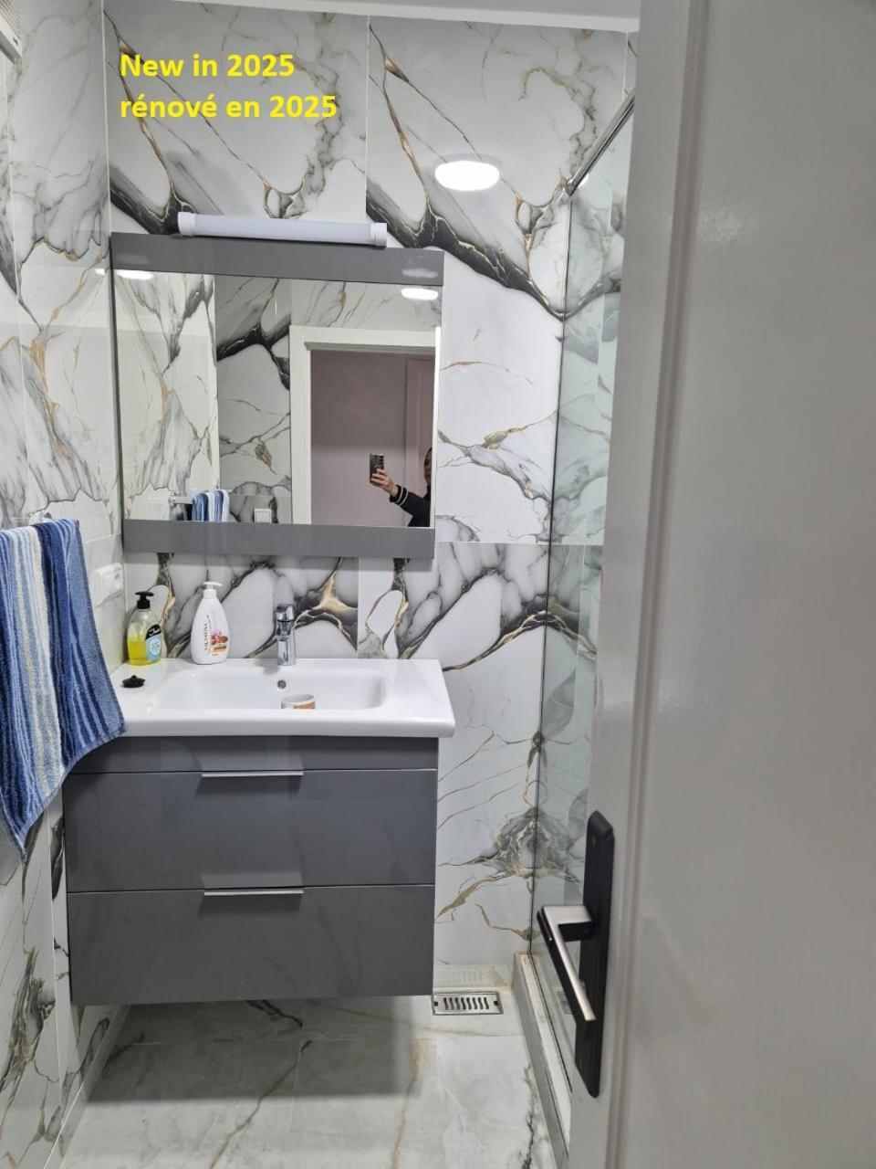Stylish Duplex - Ocean View - Airport - Wifi - Renovated 2025 Apartment Jbila Exterior photo
